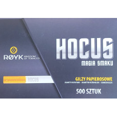 Гiльзи для набивки сигарет*HOCUS*(500шт/уп)