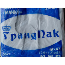 Пакект майка 24*43(250шт/уп) Гранд пак