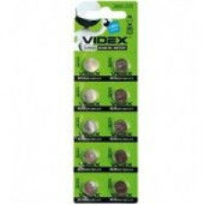 Батарейка Videx АG10/LR1130 (10 шт.) 100 шт./пач.