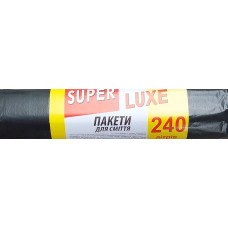Пакети для сміття 240 л/5 шт.*Super luxe*